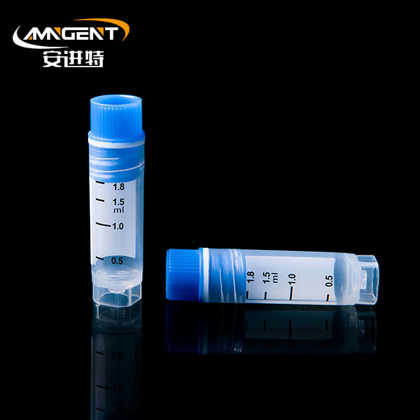 전통적인 극저온 바이알 2.0ml Intorsion Blue